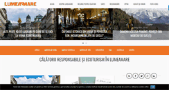Desktop Screenshot of lumeamare.ro